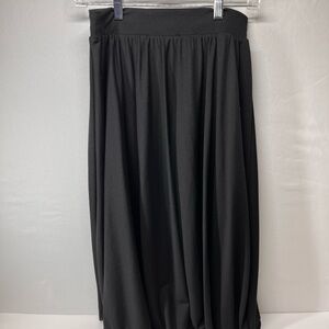 Zara Black Midi Skirt